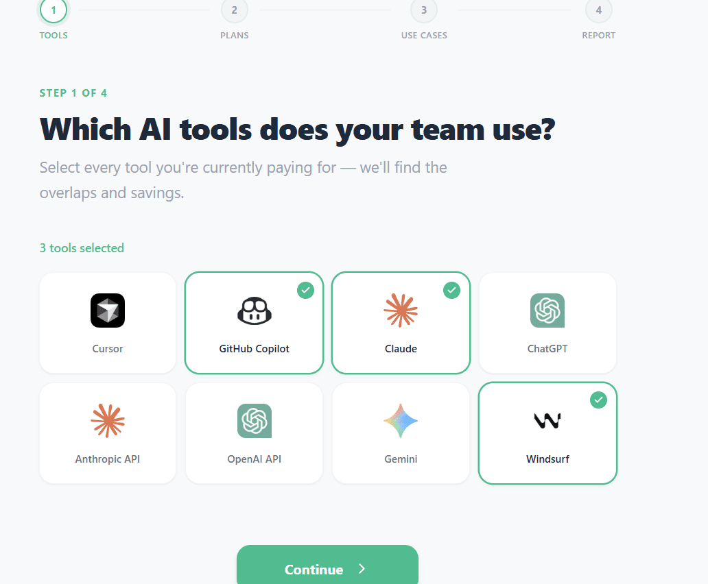 GetPriced — Free AI Spend Audit for Startups image 2