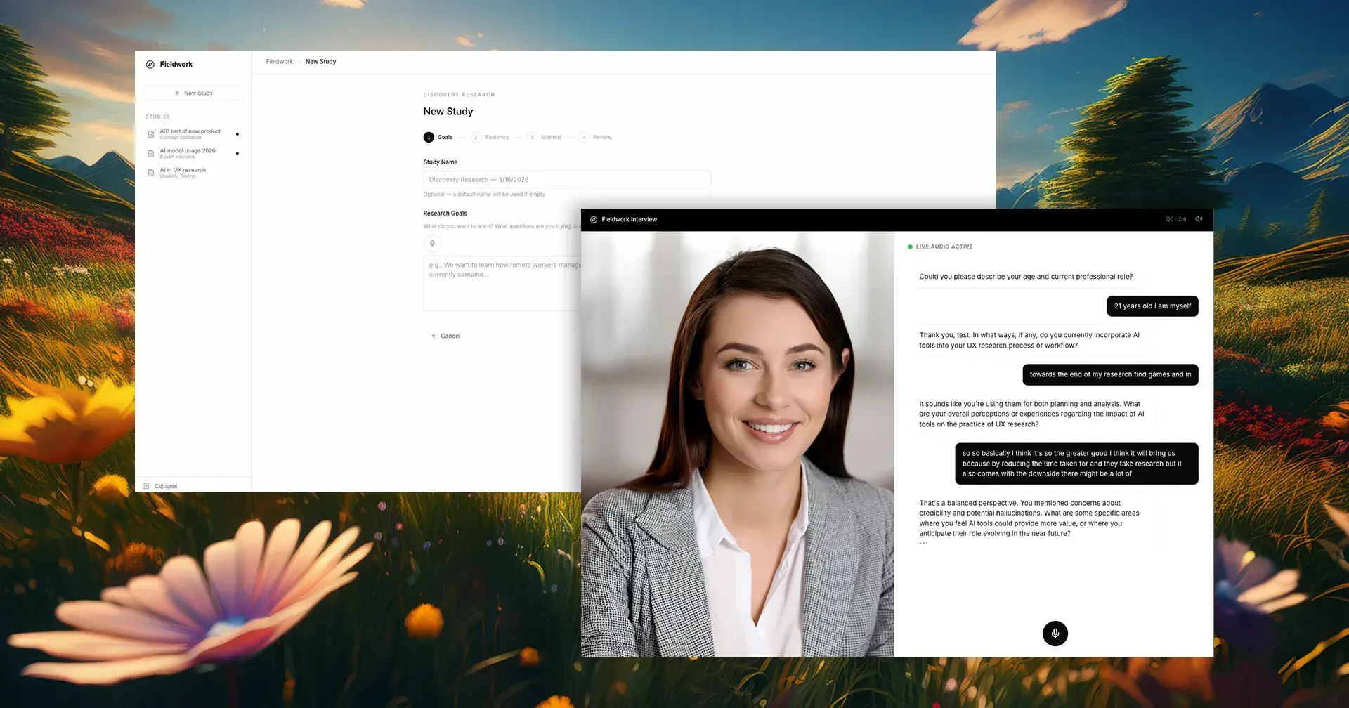 Fieldwork - UX research agent