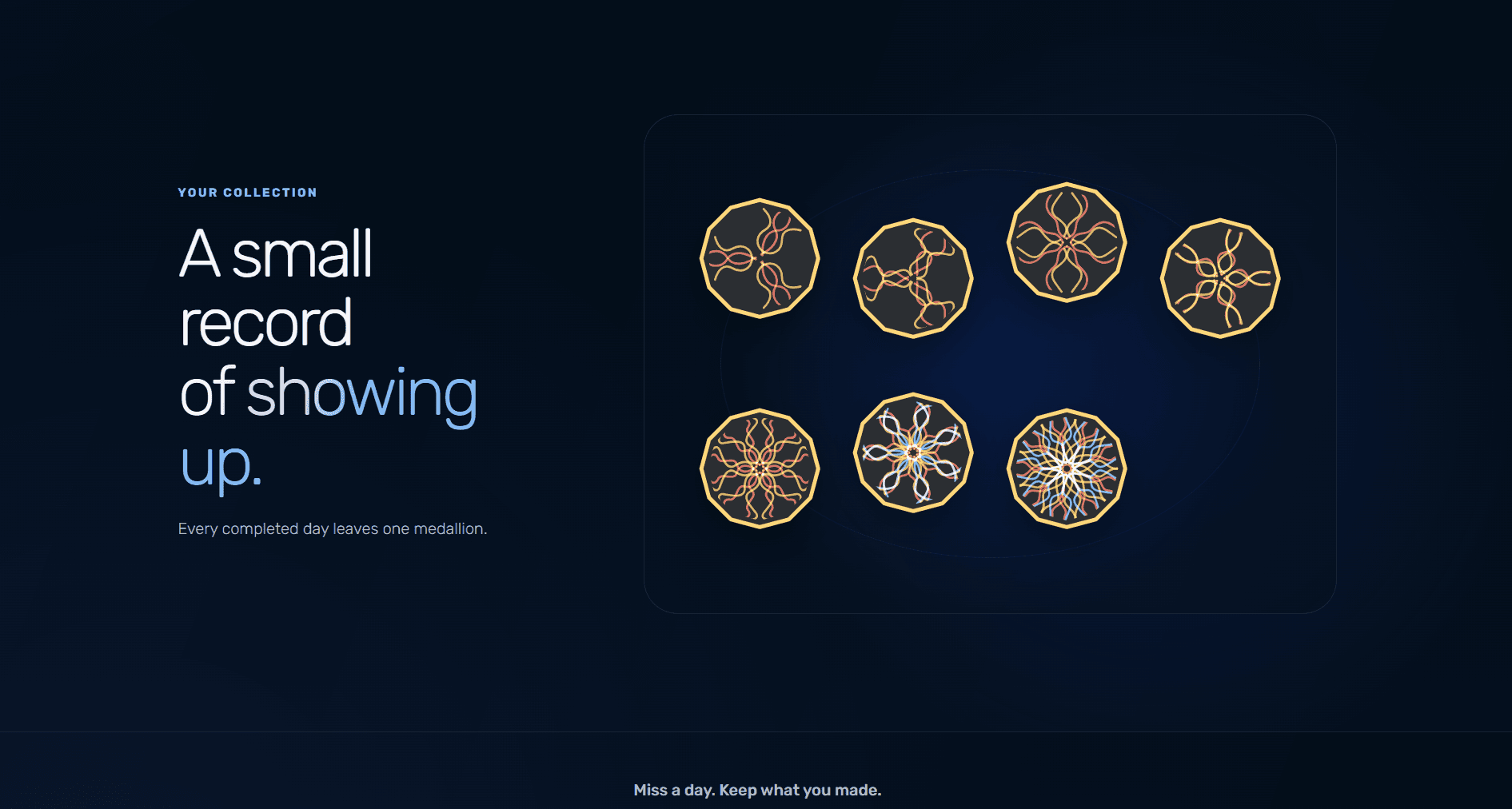 Habit Mandala Website image 3