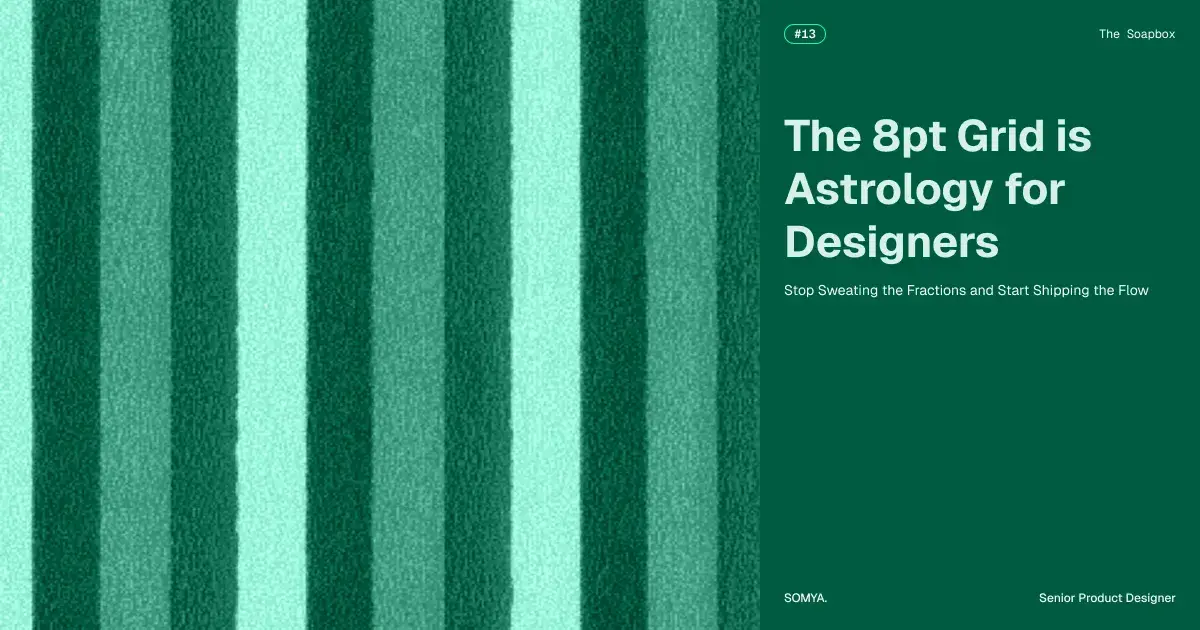 The 8pt Grid is Astrology for Designers