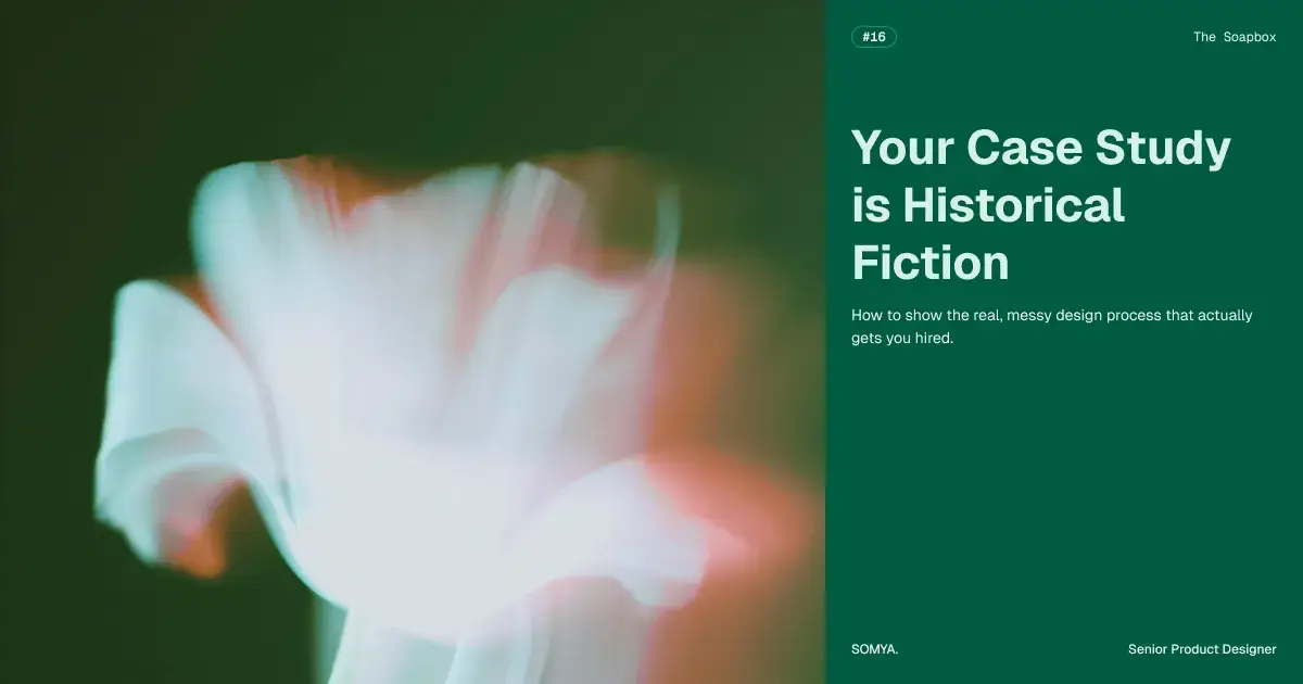 Your Case Study is Historical Fiction