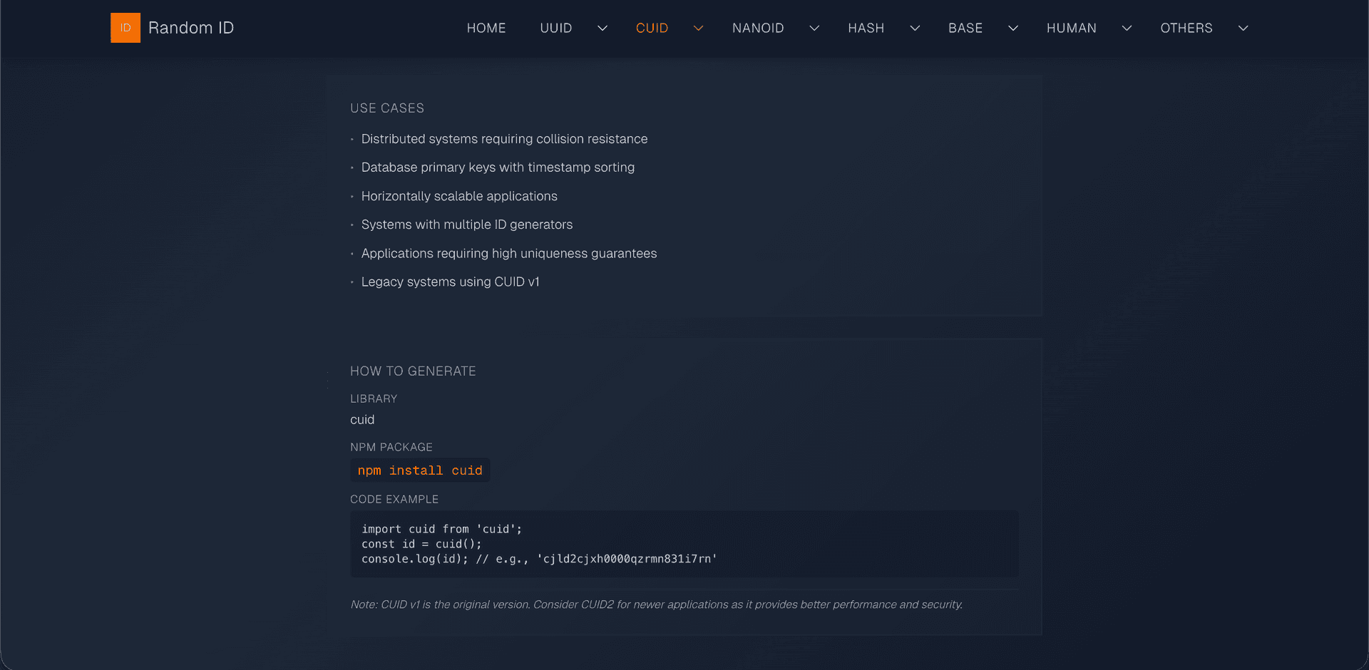 Random ID Generator image 3