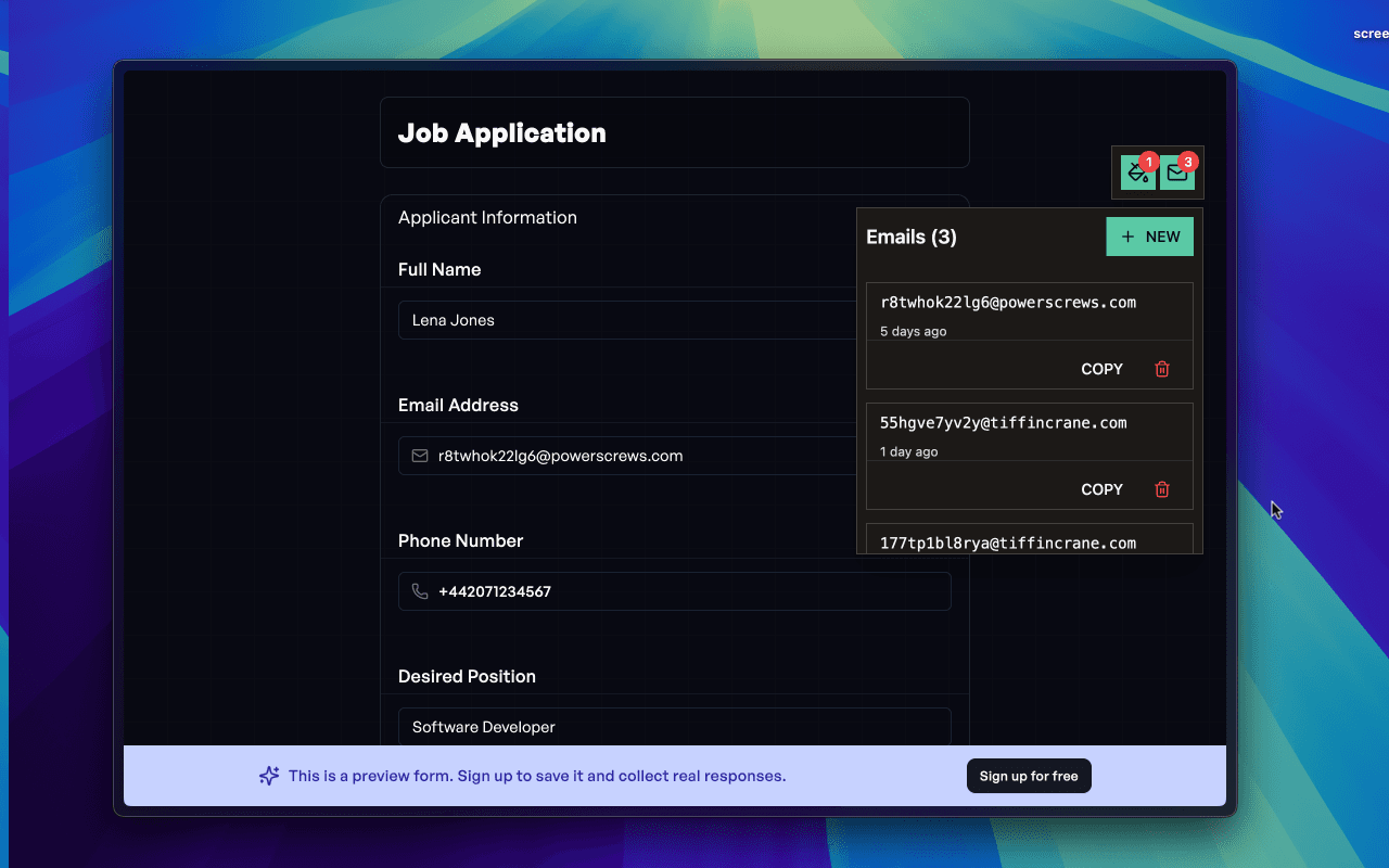 Formz - Smart Form Auto-Fill Chrome Extension image 3