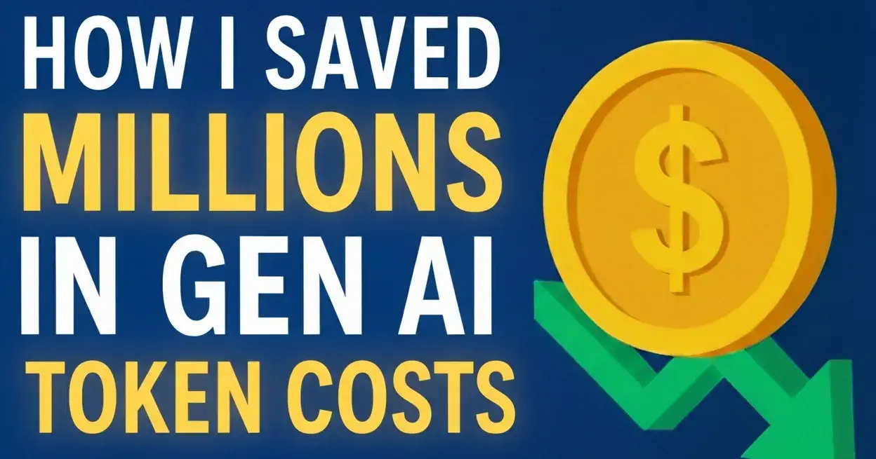 How I Saved Millions in Gen AI Token Costs — A Real Experiment on Efficiency Gains