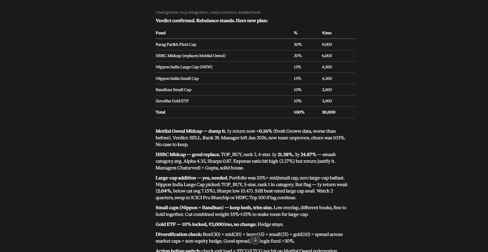 Realtime Mutual Fund Custom MCP image 3
