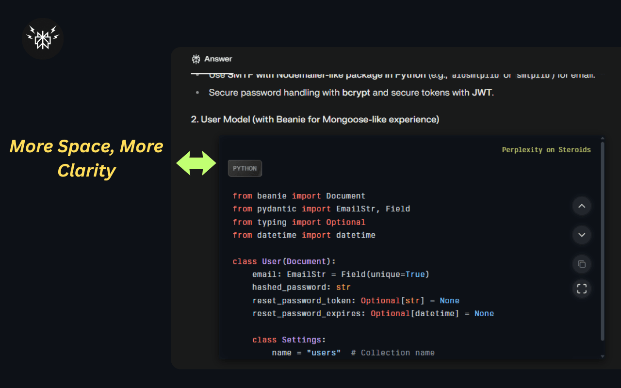 Perplexity on Steroids - Chrome Extension image 5