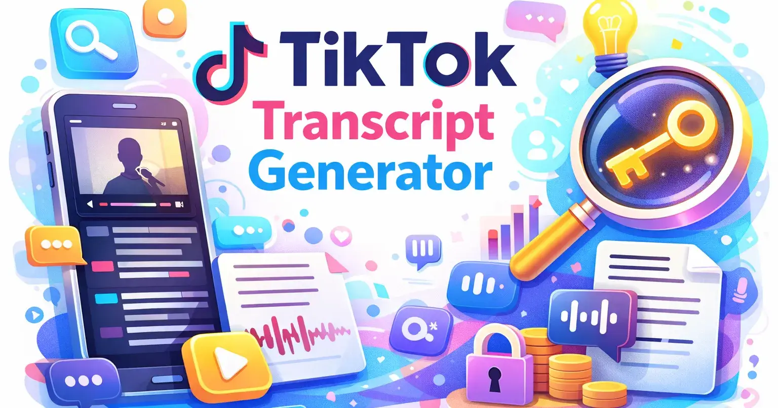 How a TikTok Transcript Generator Unlocks Hidden Value