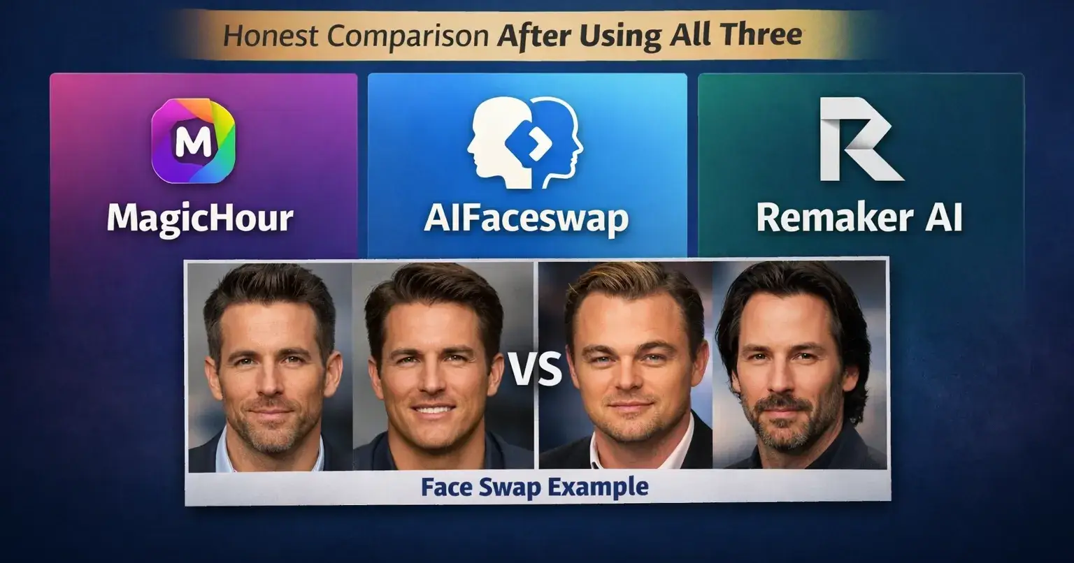 3 Top AI face swap tools, fully tested!