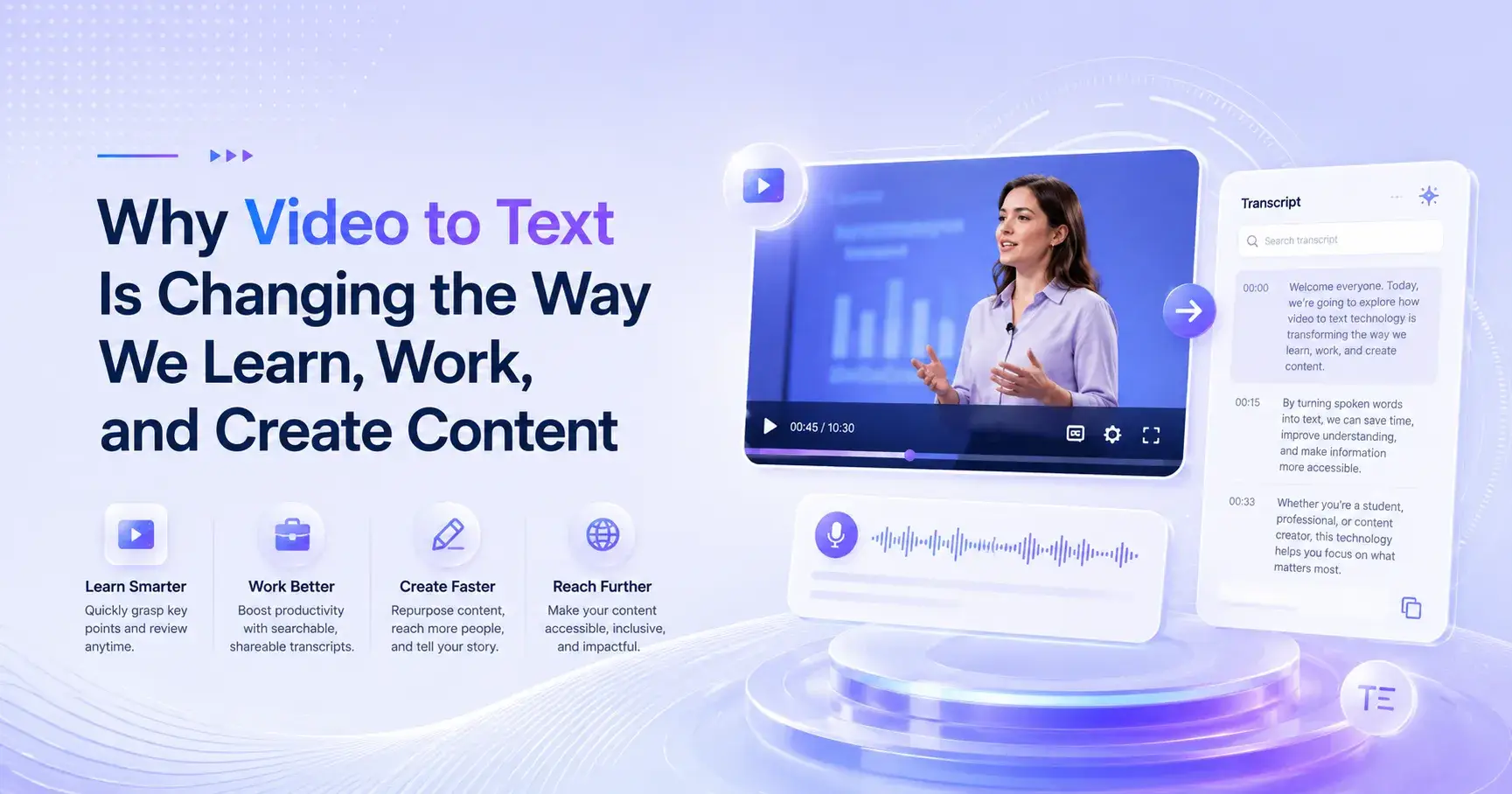 Why Video to Text Is Changing the Way We Learn, Work, and Create Content