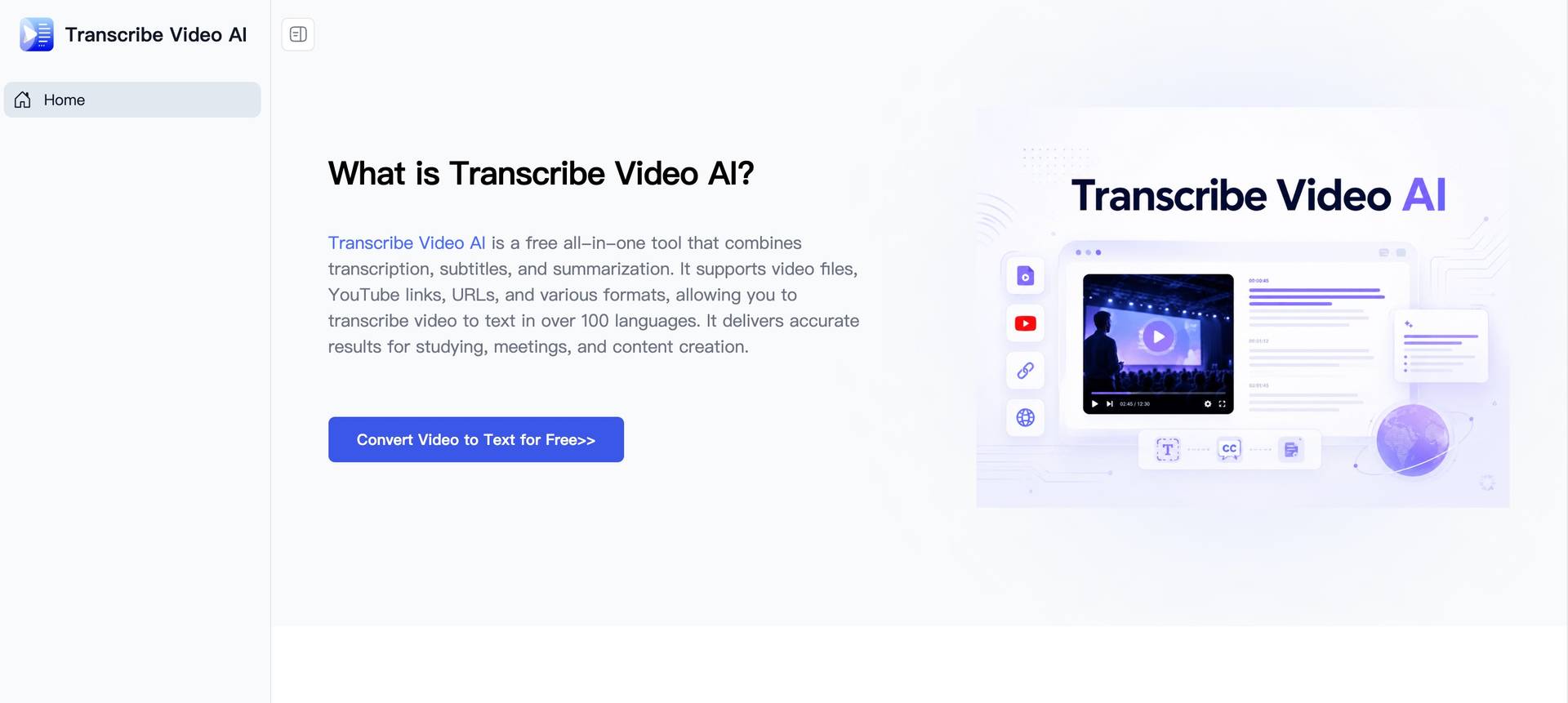 Transcribe Video AI image 1