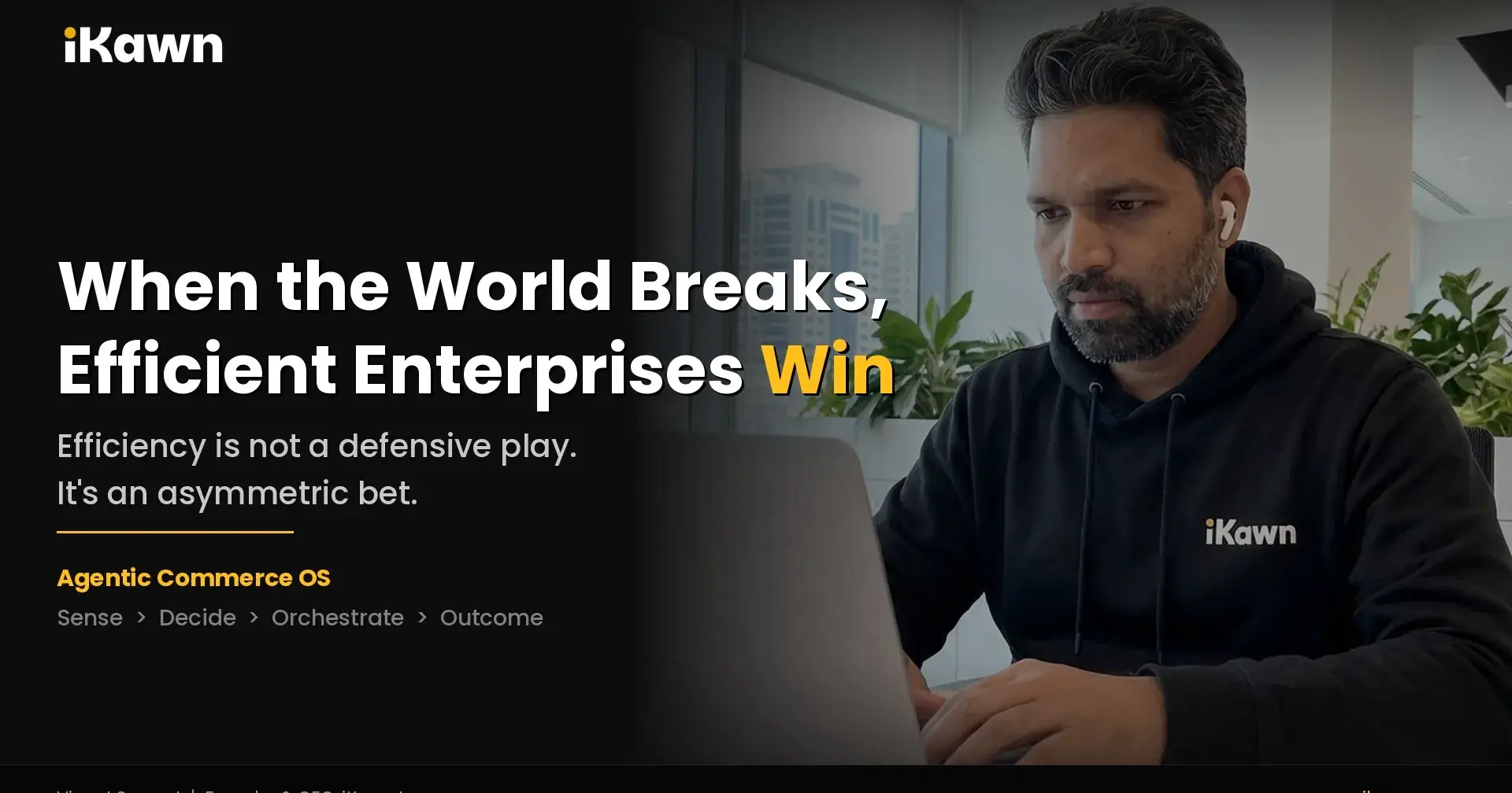 When the World Breaks, Efficient Enterprises Win