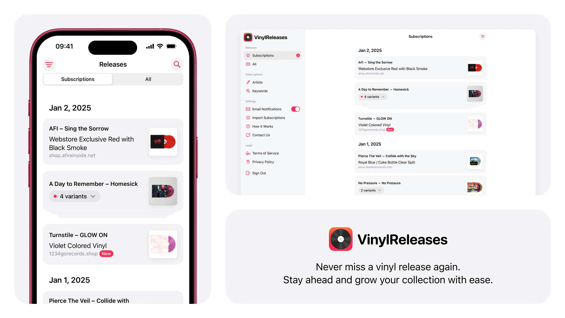 VinylReleases image 2