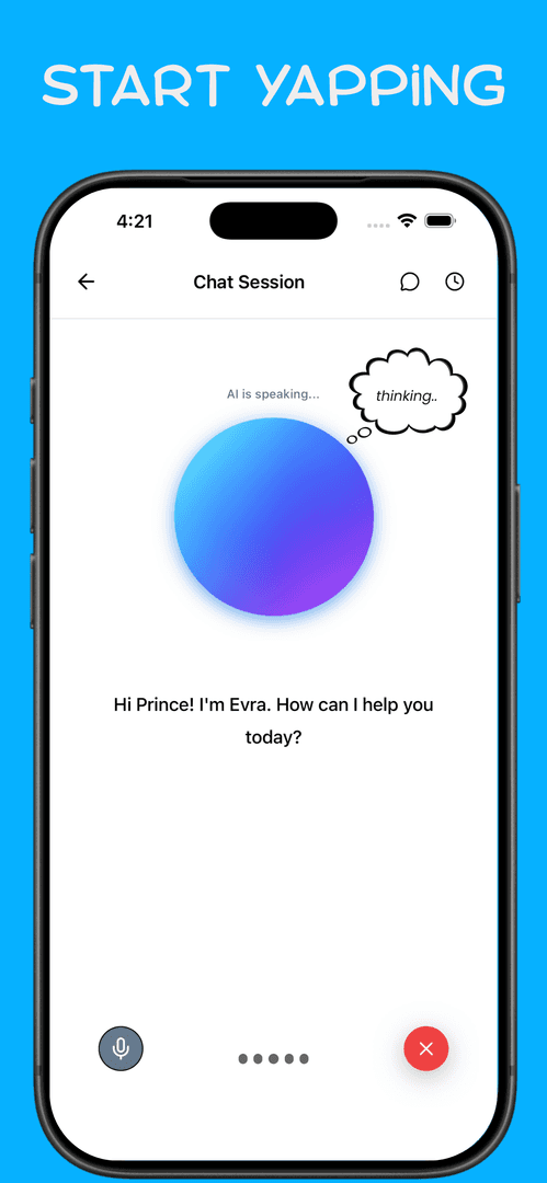 Evra — Your AI Therapy Companion image 2