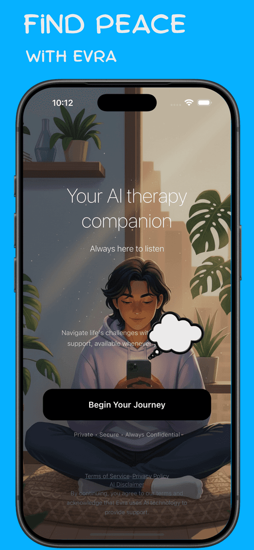 Evra — Your AI Therapy Companion image 3