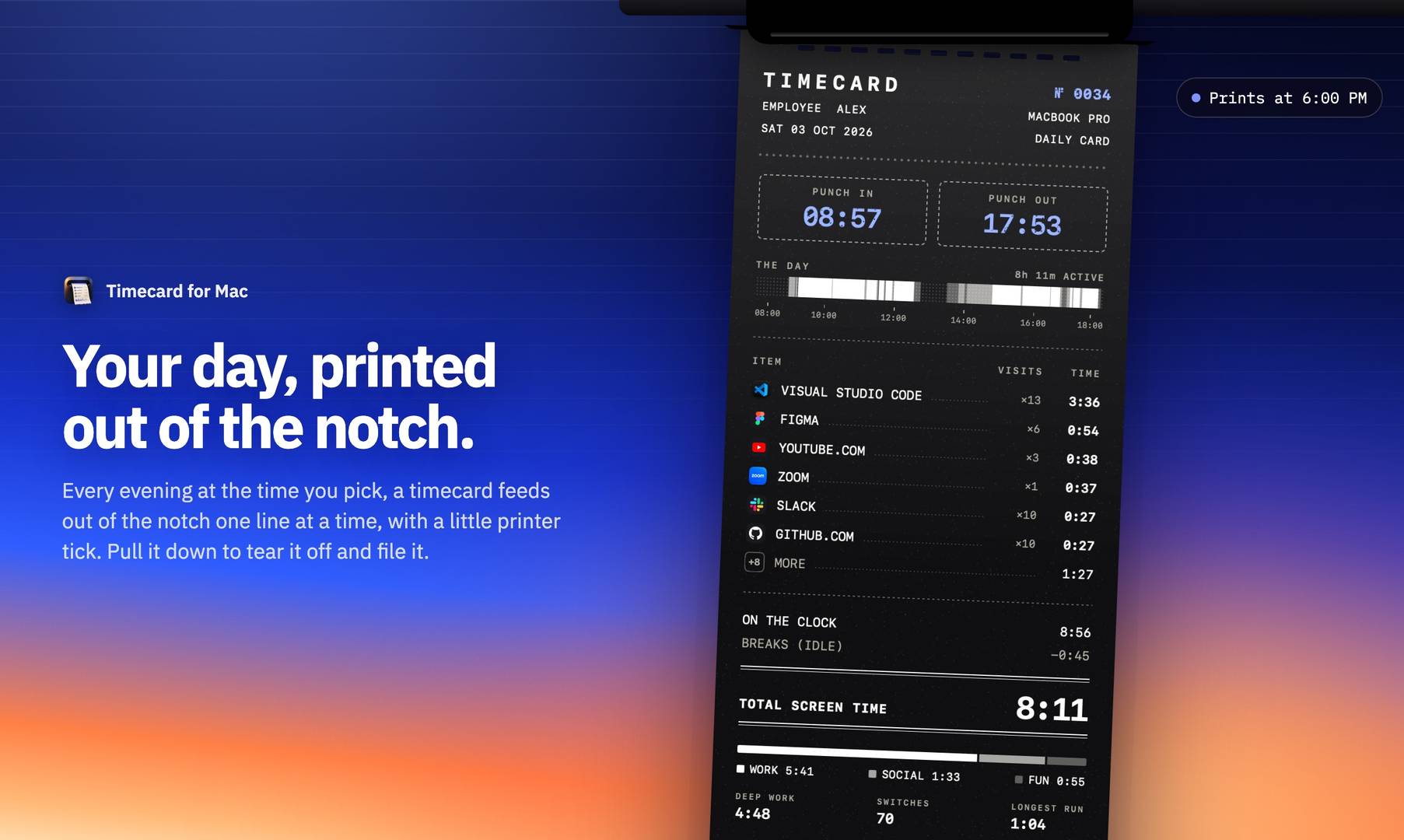 Timecard  image 3