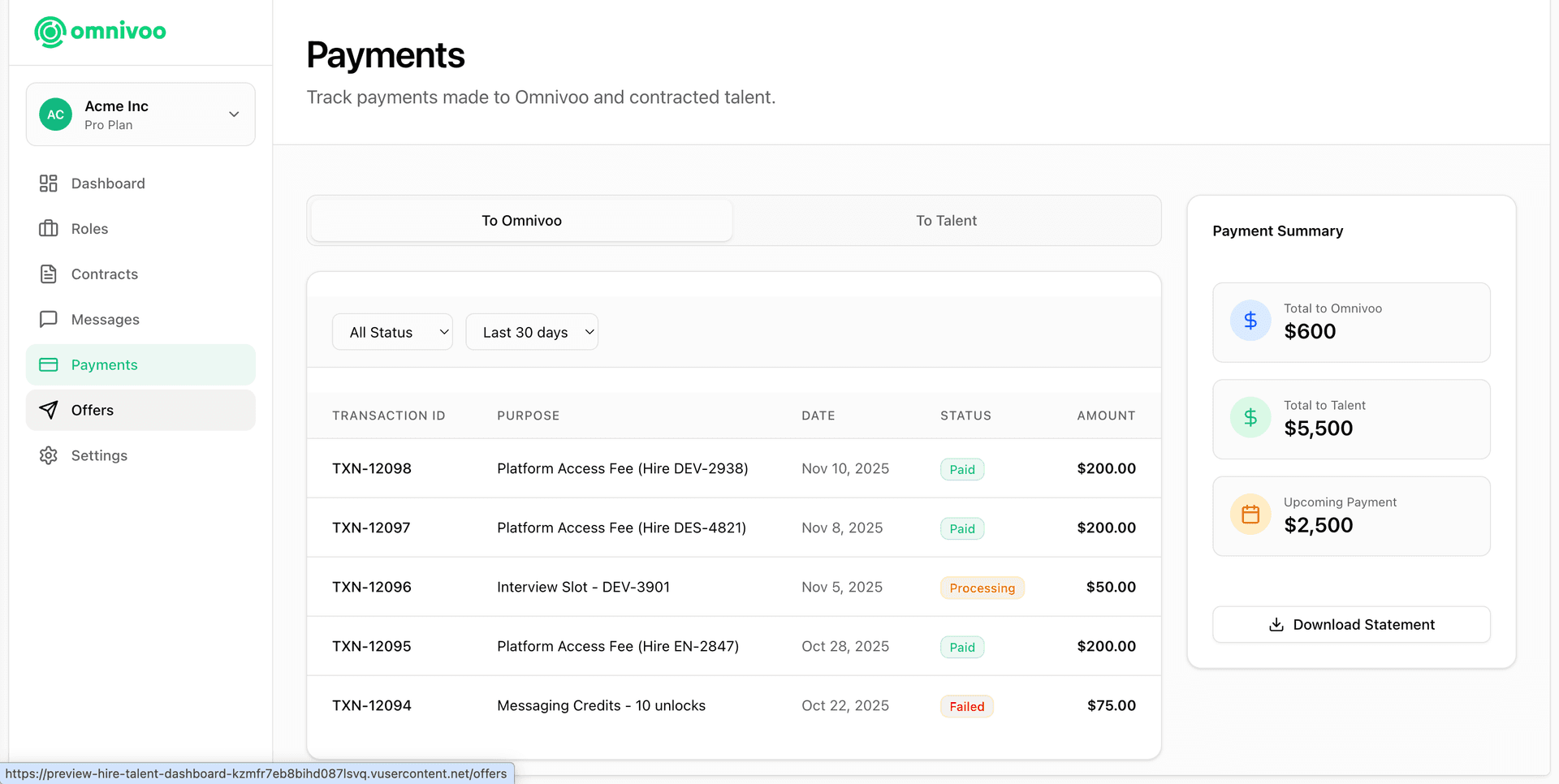 Omnivoo – AI-Powered Global Talent Platform image 5