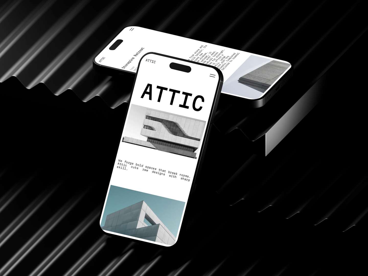 Minimal & Brutalist Framer Template image 4