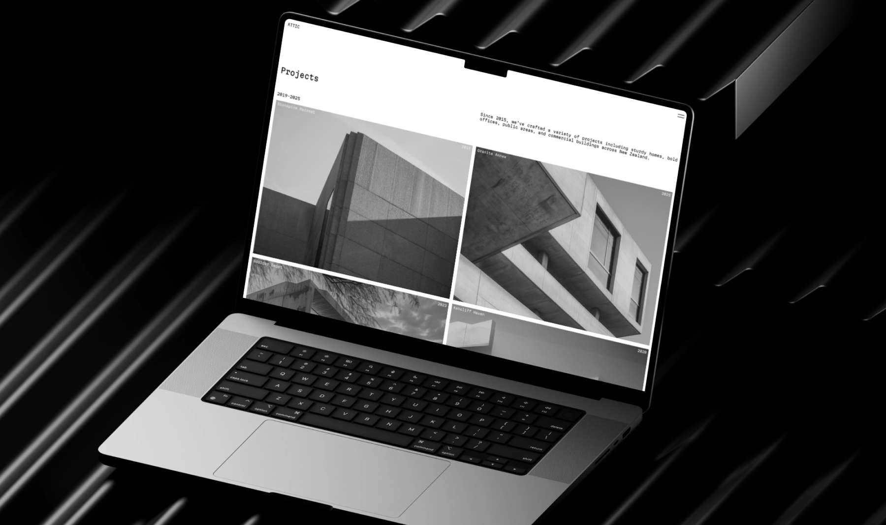 Minimal & Brutalist Framer Template image 2