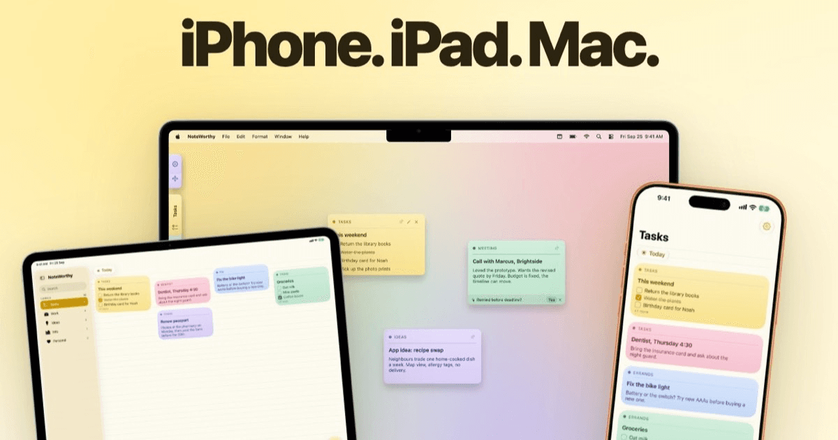 NoteWorthy — Smart notes, entirely on-device image 3