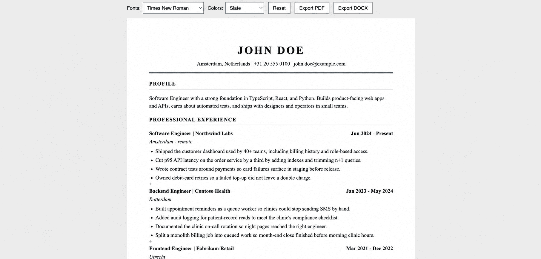 Fast Resume image 1