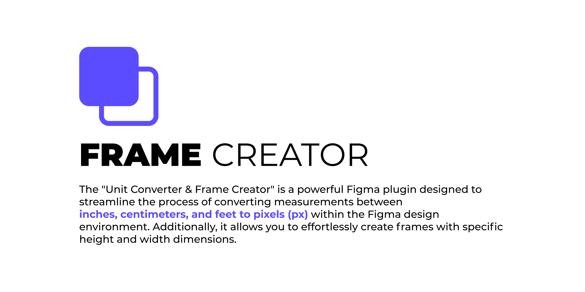Unit Converter & Frame Creator image 2