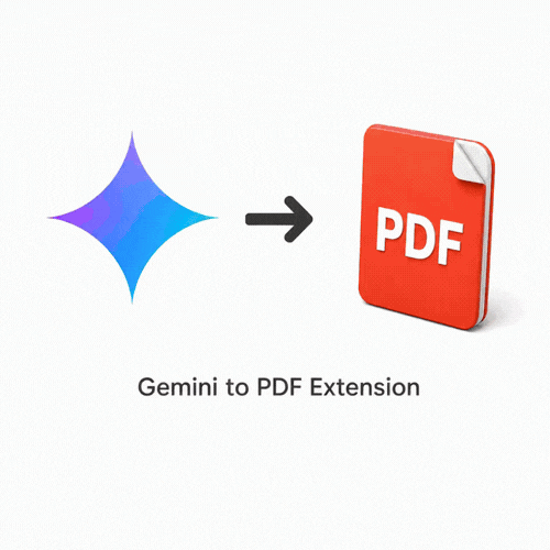 Gemini to PDF Extension