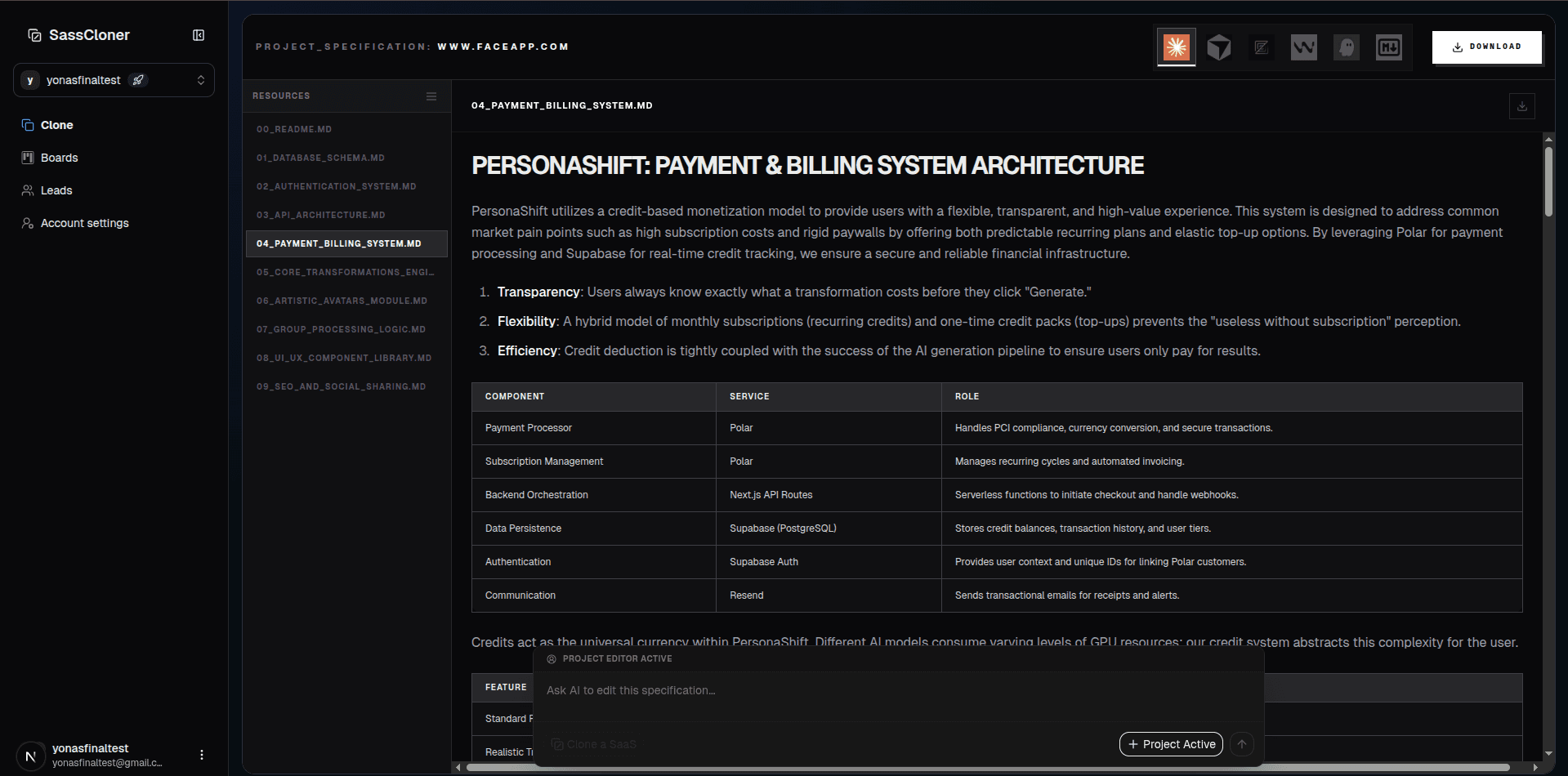 SassCloner.dev image 2