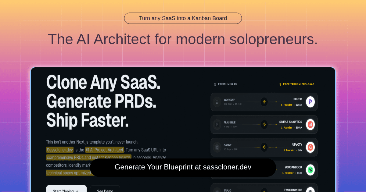 SassCloner.dev image 1