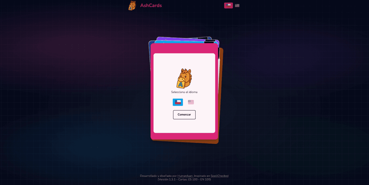 AshCards - Learn English & Spanish with image 1