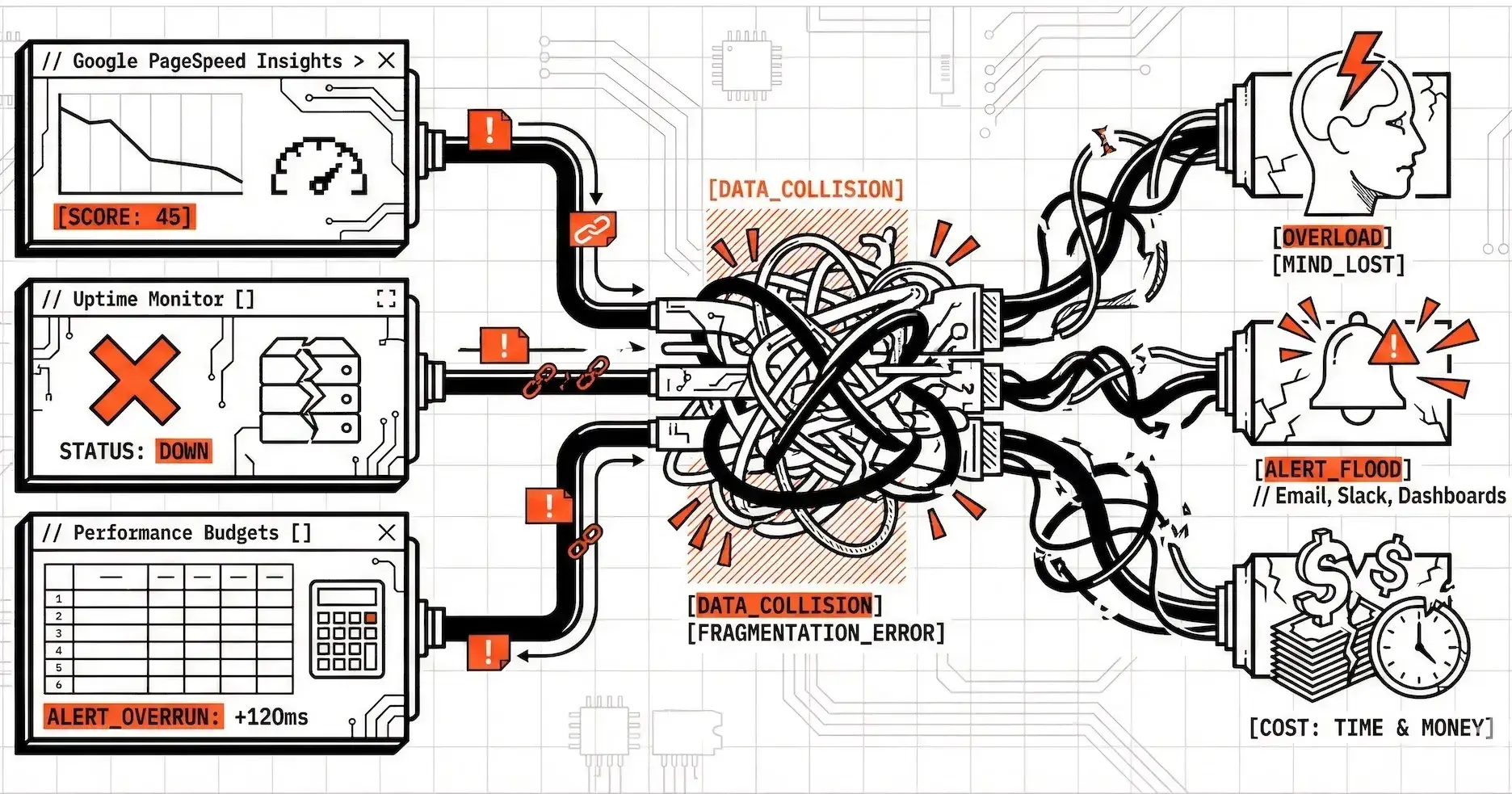 The Fragmented Monitoring Problem