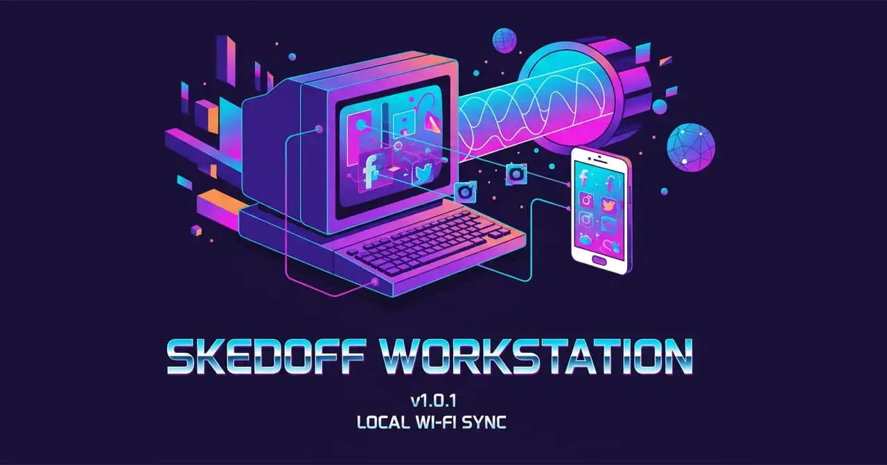 Skedoff Workstation: Why I Chose Local Wi-Fi Over Cloud Sync