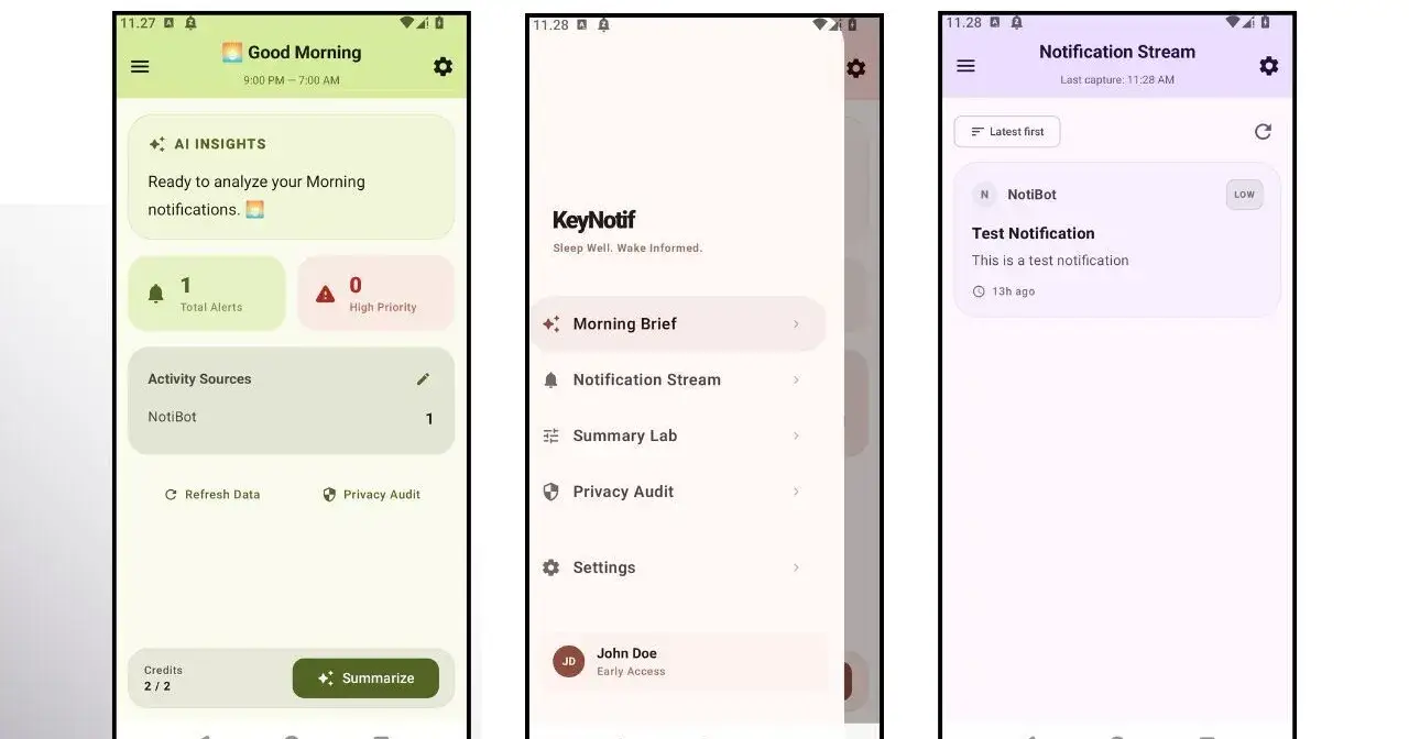 Keynotif: Now live on Android — solving notification uncertainty, not just volume