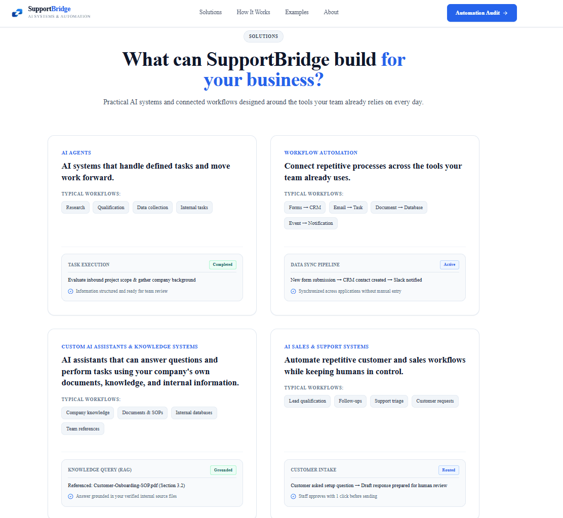 SupportBridge image 2
