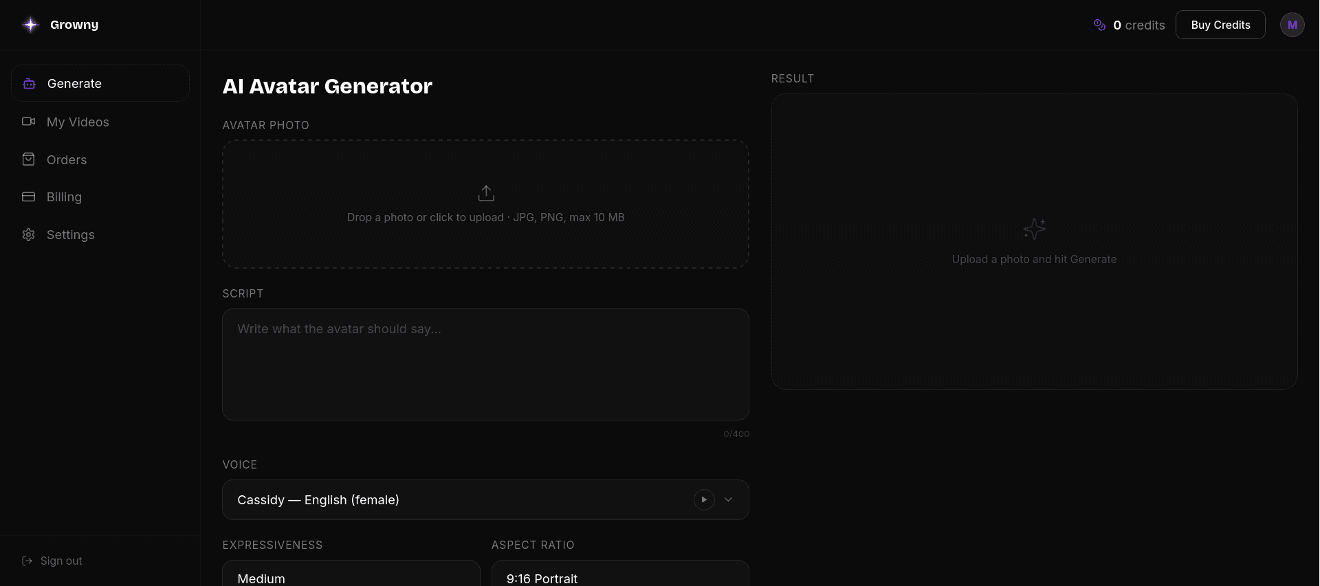Growny — AI Video Studio for Modern Brands image 4