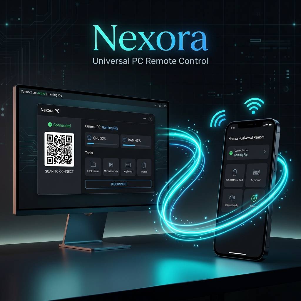 Nexora - Universal PC Remote Control image 1
