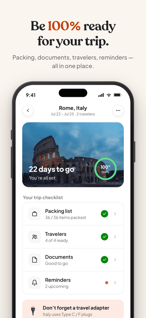 Alba — The #1 packing app image 2