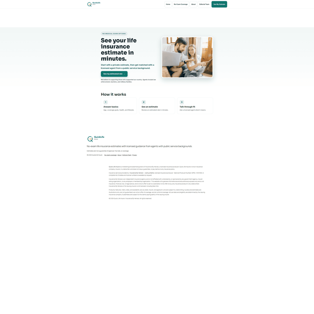 QuickLife Insure image 1