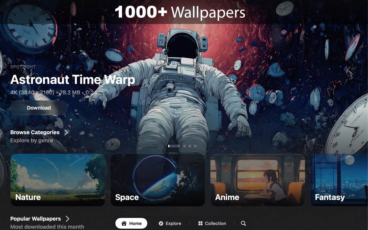 Backspace: macOS Live Wallpapers image 1