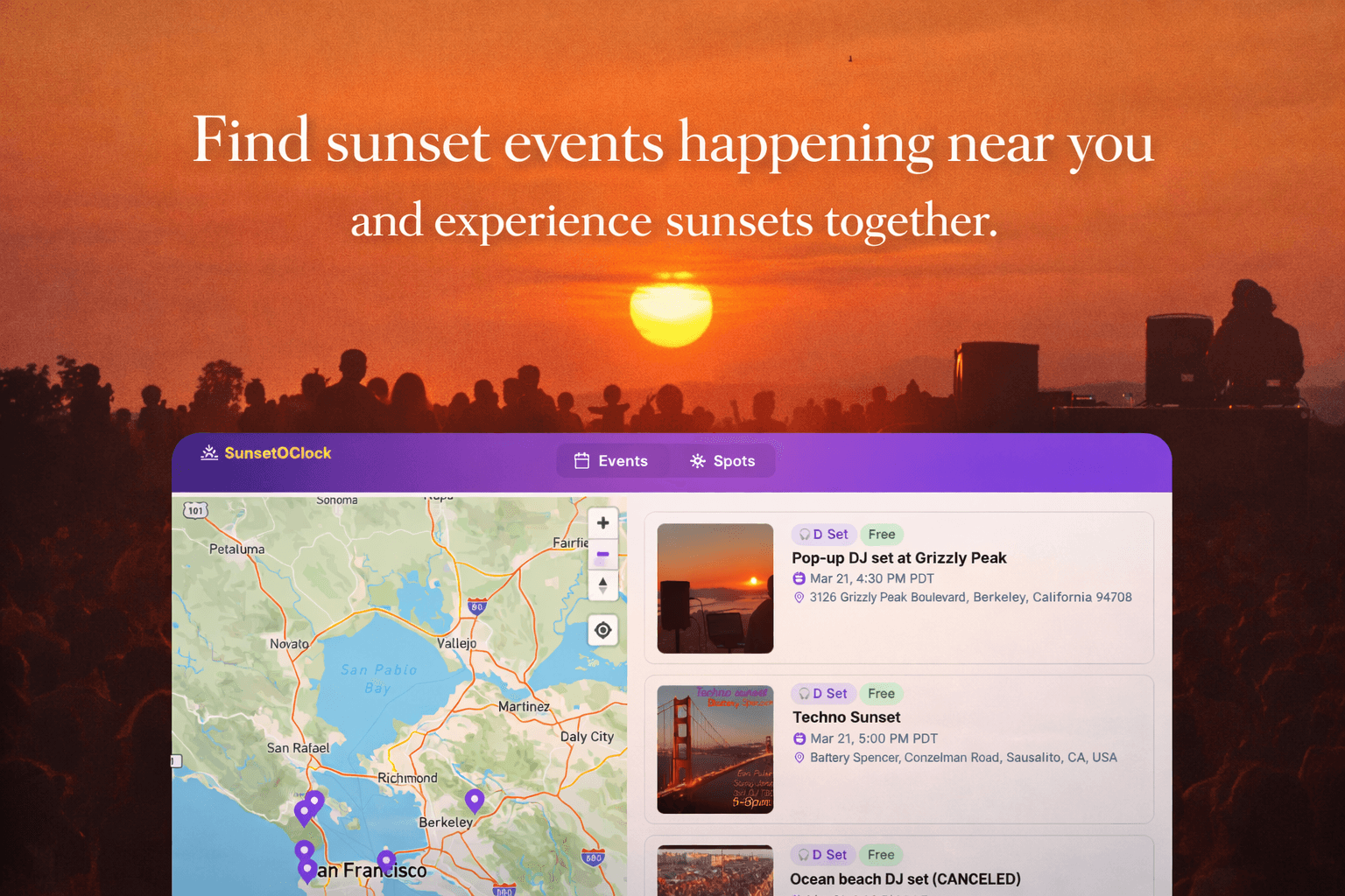 Sunset O'Clock image 5