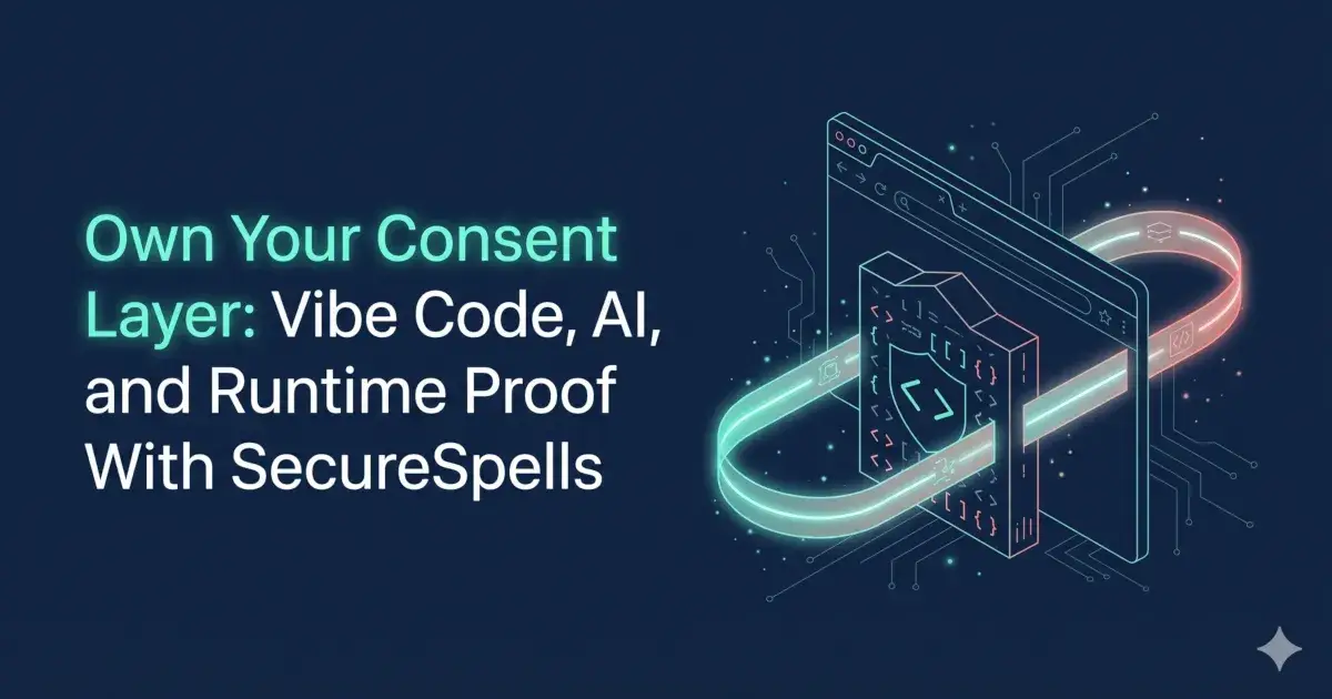 How to vibecode a compliant cookie banner (without fooling yourself)