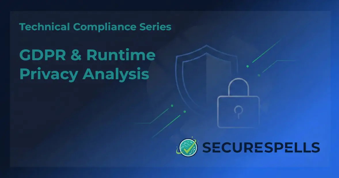 SaaS founders: when a “quick GDPR check” should be a runtime audit (and how to buy one without a subscription)