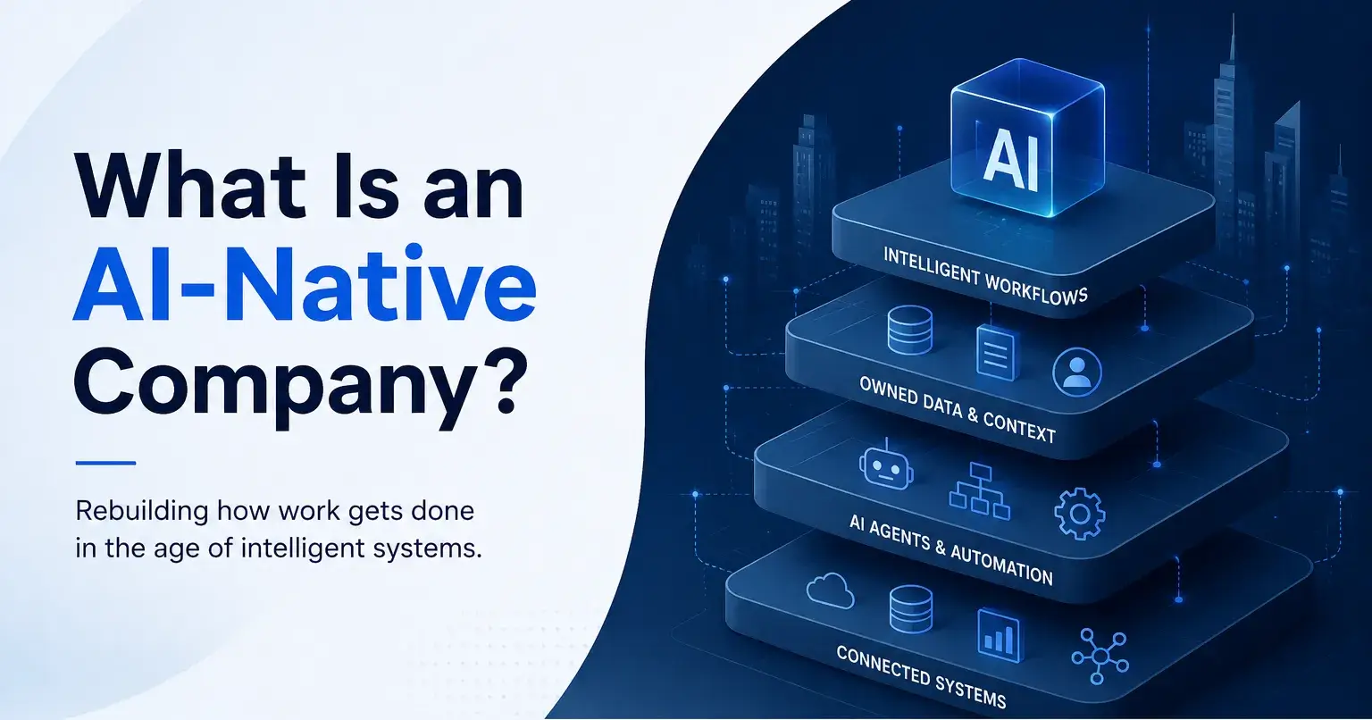 AI-Native Companies Are Not Just Using AI. They Are Rebuilding How Work Gets Done.