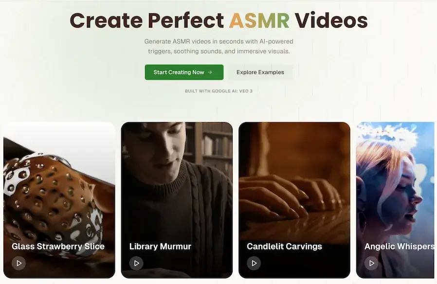 AI ASMR Video Generator image 1
