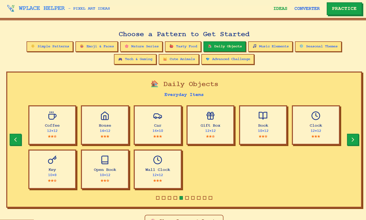 WPLACE HELPER - Pixel Art Tool | Peerlist