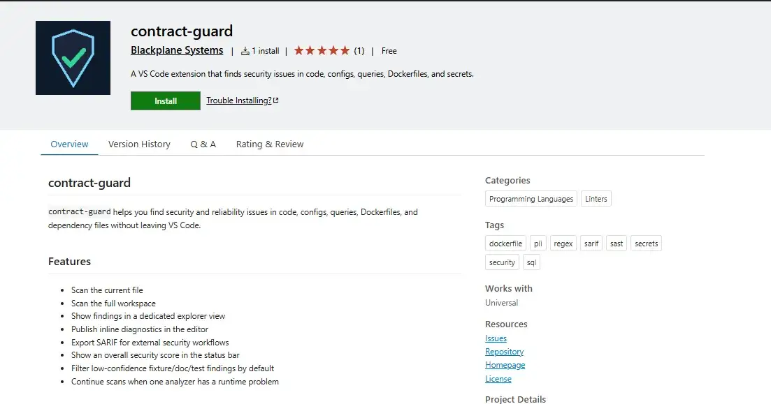 Building ContractGuard - Bringing practical security analysis directly into VS Code