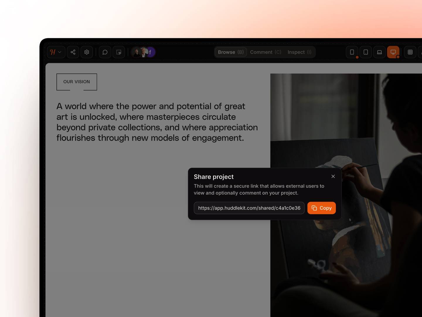 Huddlekit – Website Annotation & QA Tool image 5