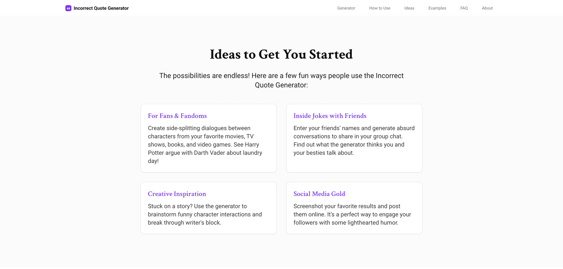 Incorrect Quote Generator image 2