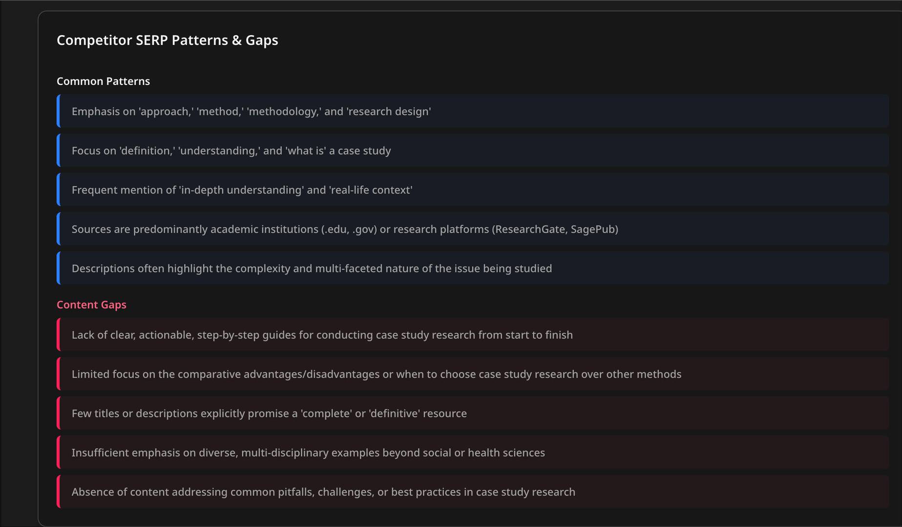 Free AI Content Audit SEO image 3