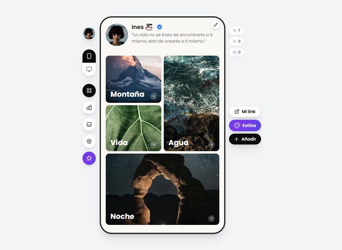 beetter.co "your new link (site) in bio" image 1