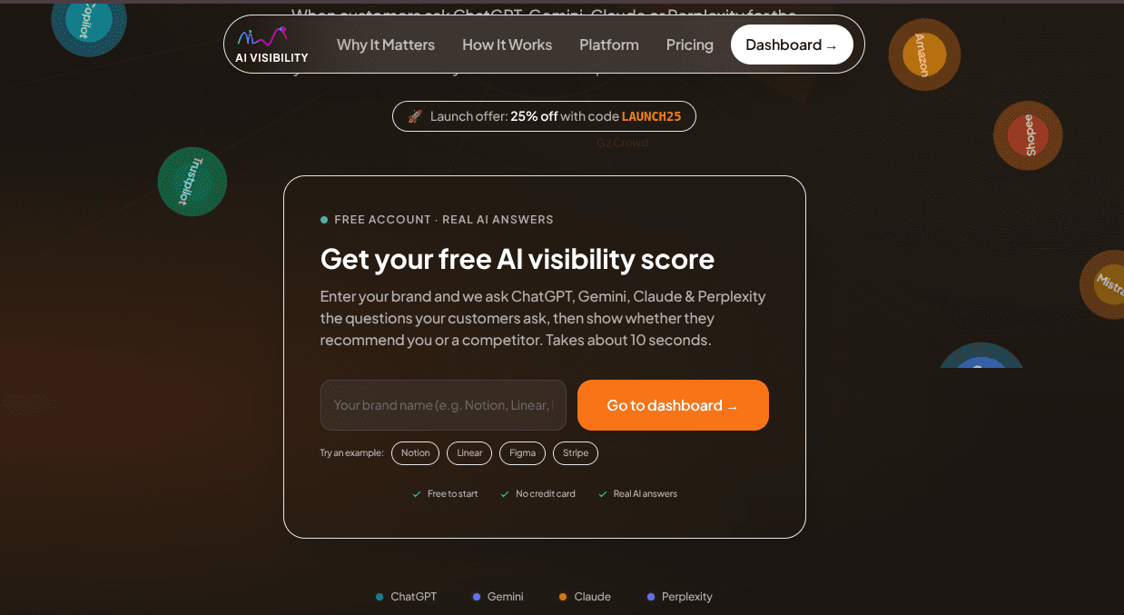 AiVisibility - See how visible you are to AI image 3